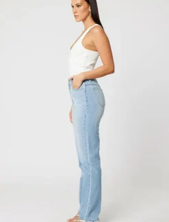 94 HIGH STRAIGHT GIA LIGHT VINTAGE BLUE - Straight jeans