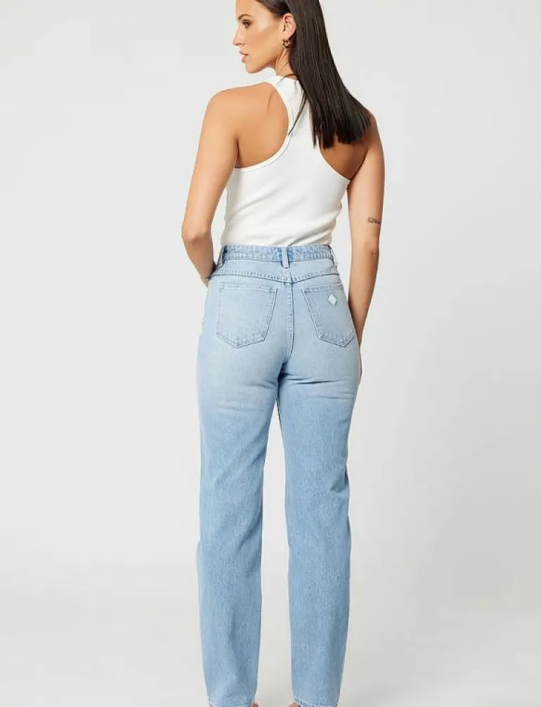 94 HIGH STRAIGHT GIA LIGHT VINTAGE BLUE - Straight jeans