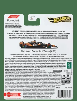 1:64 Scale Premium Die-Cast Formula 1 Collectible Toy Race Car (Styles May Vary) - Leksaksbil