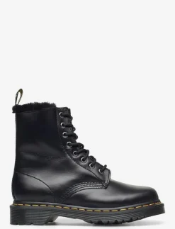 1460 Serena Dark Grey Atlas - Platta ankelboots