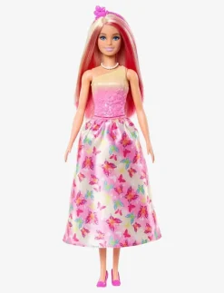 A Touch of Magic Royal Doll, Pink & Blonde Hair, Butterfly-Print Skirt - Dockor