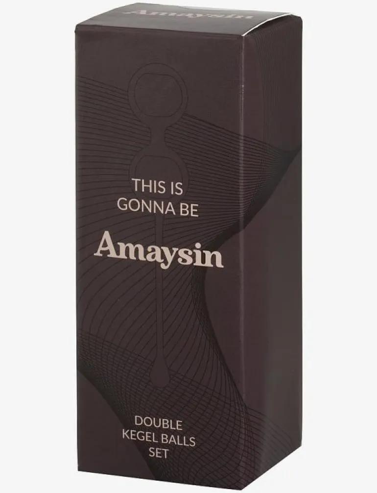 Amaysin Double Kegel Balls Set - Geishakulor & knipkulor