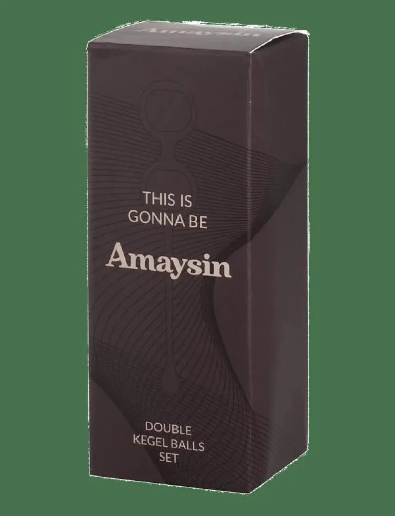 Amaysin Double Kegel Balls Set - Geishakulor & knipkulor