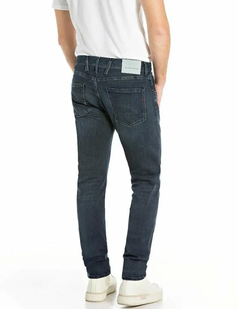 ANBASS Trousers SLIM HYPERFLEX ORIGINAL - Slim jeans