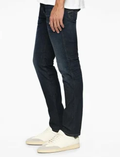 ANBASS Trousers SLIM Hyperflex Dust - Slim jeans