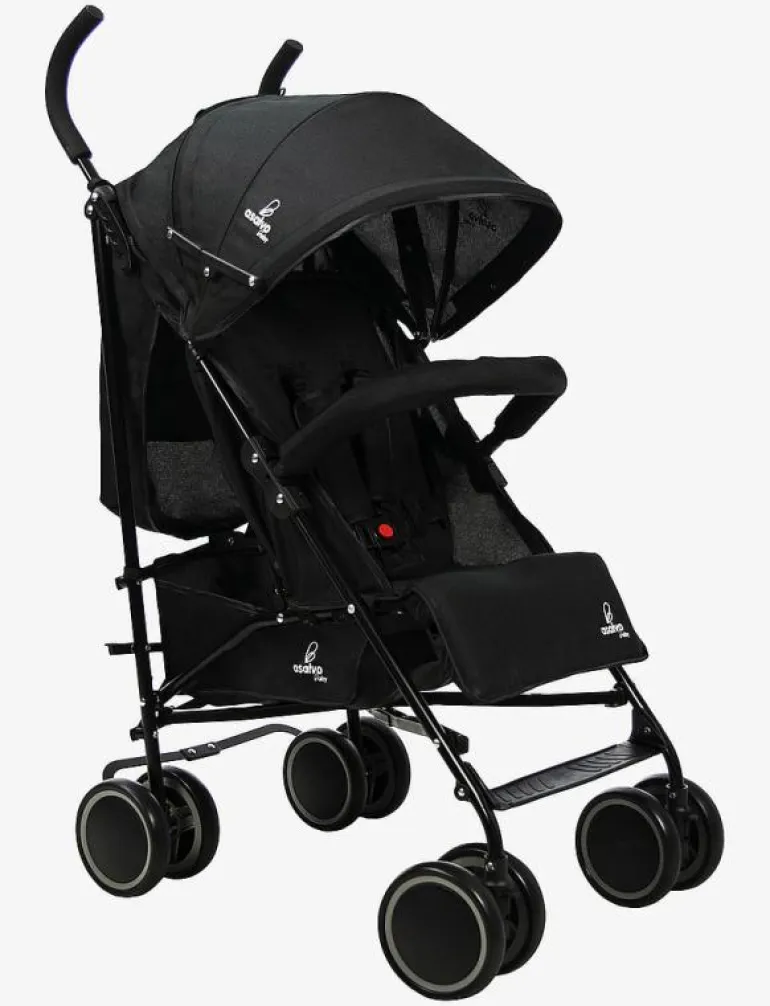 Asalvo Stroller Tokio, Black - Barnvagnar