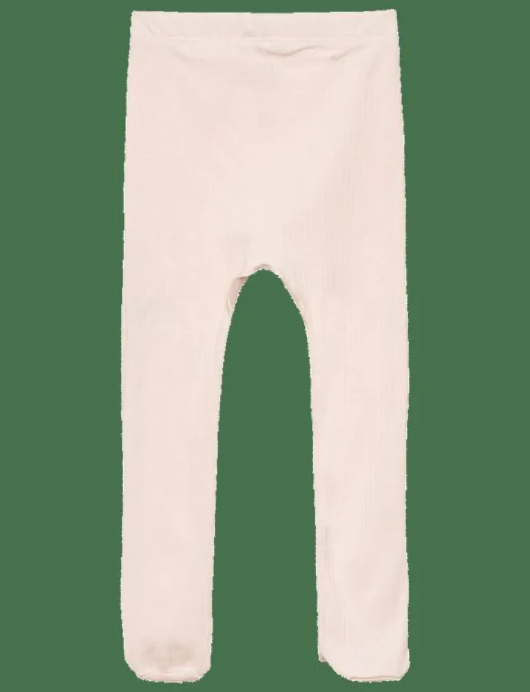 BABY RIB TIGHTS W. FEET - Strumpbyxa