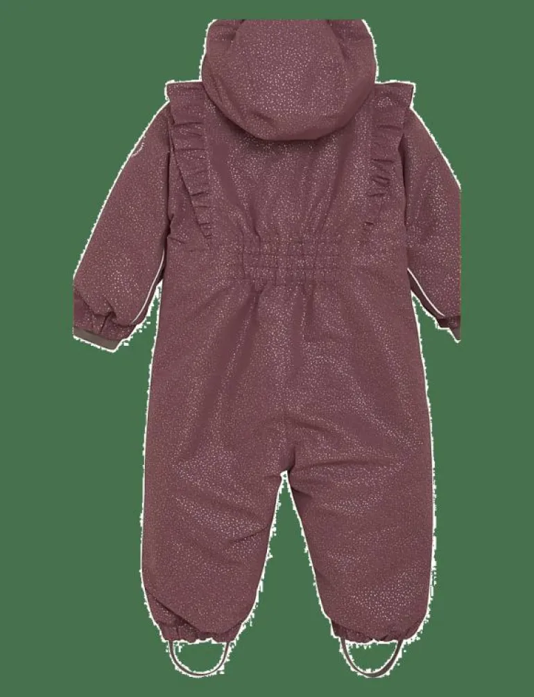 Baby Snowsuit W. Frills - Overaller