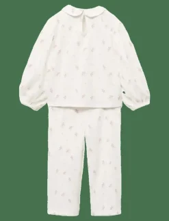 Baby-collar printed pyjamas - Set