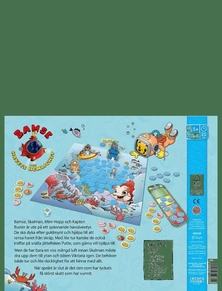 BARNSPEL BAMSE HAVETS HEMLIGHET - Brädspel