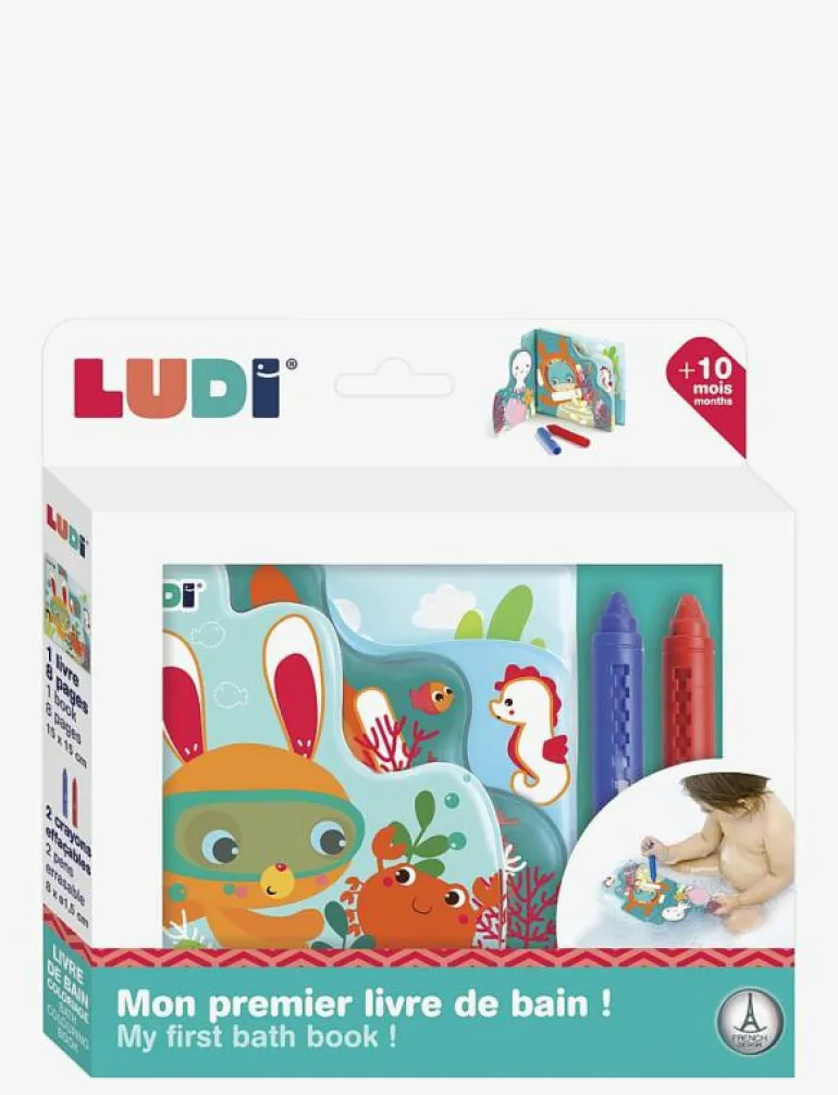 Bath Coloring Book - Badleksaker