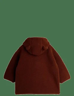Bear emb pile jacket - Jackor
