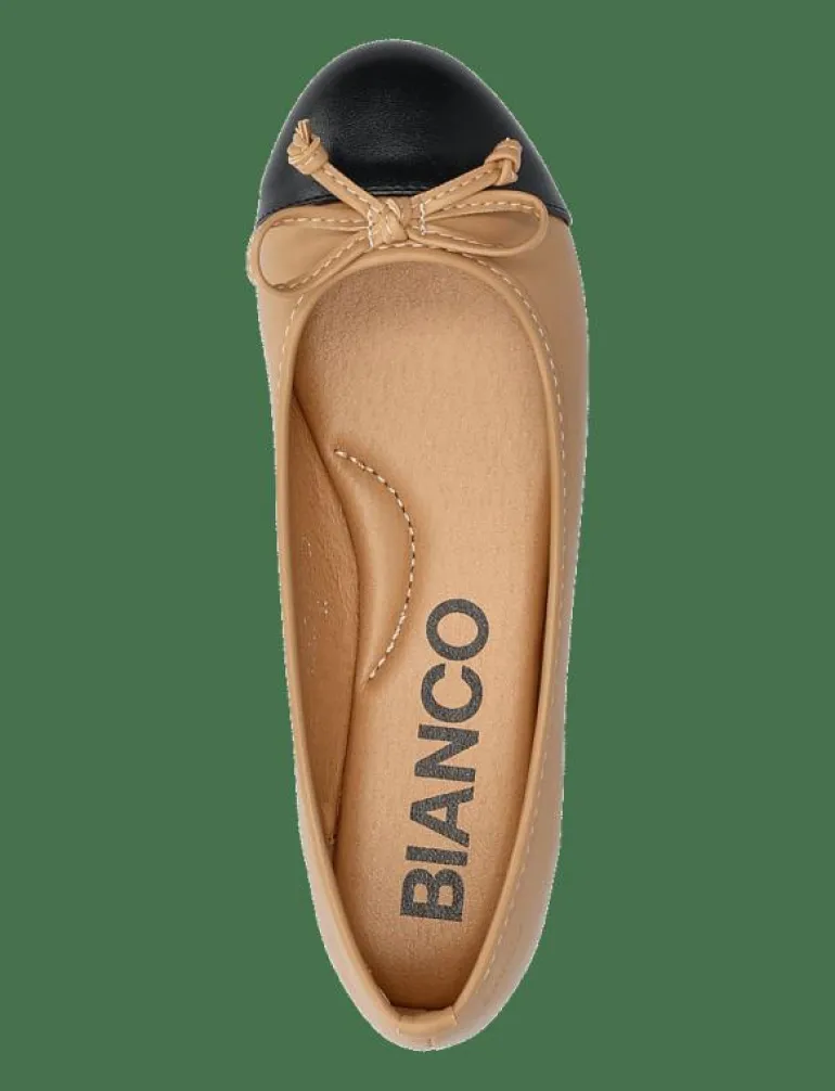 BIACELINE Ballerina Toecap Faux Leather - Ballerinas