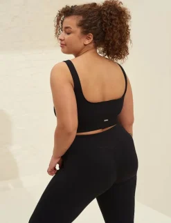 Black Luxe Seamless Bra - Sport BH:ar