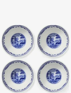 Blue Italian Dip Bowls - Set of 4 - Skålar & Fat