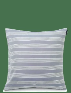 Blue/White Striped Lyocell/Cotton Pillowcase - Örngott