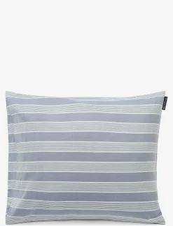 Blue/White Striped Lyocell/Cotton Pillowcase - Örngott