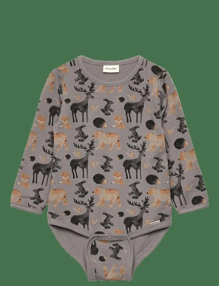 Body LS AOP Sweat - Långärmad body