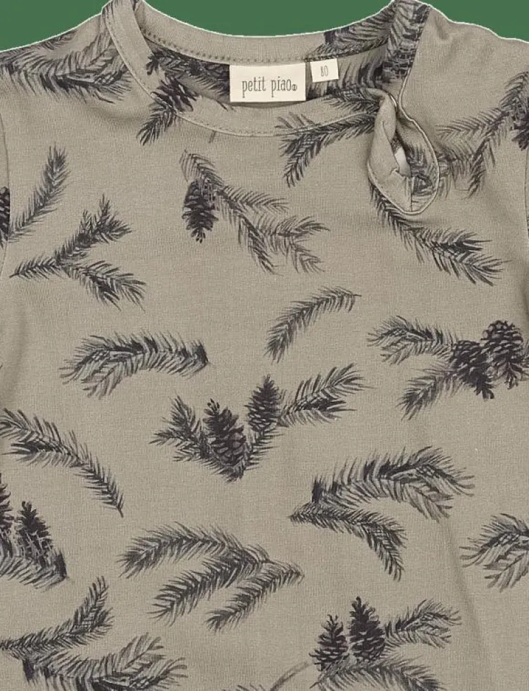 Body L/S Printed - Långärmad body