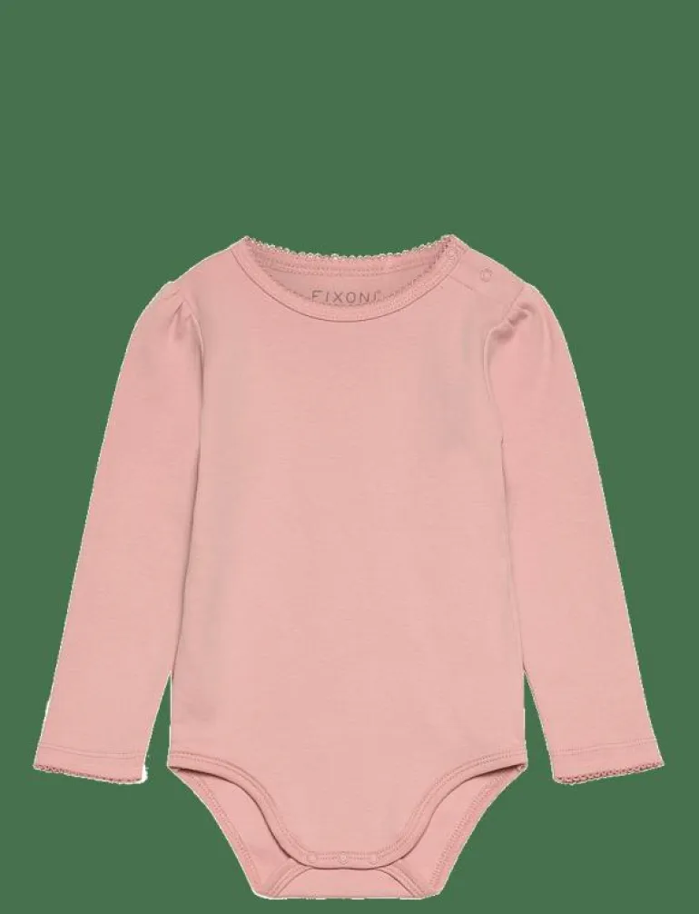 Body LS Solid - Långärmad body