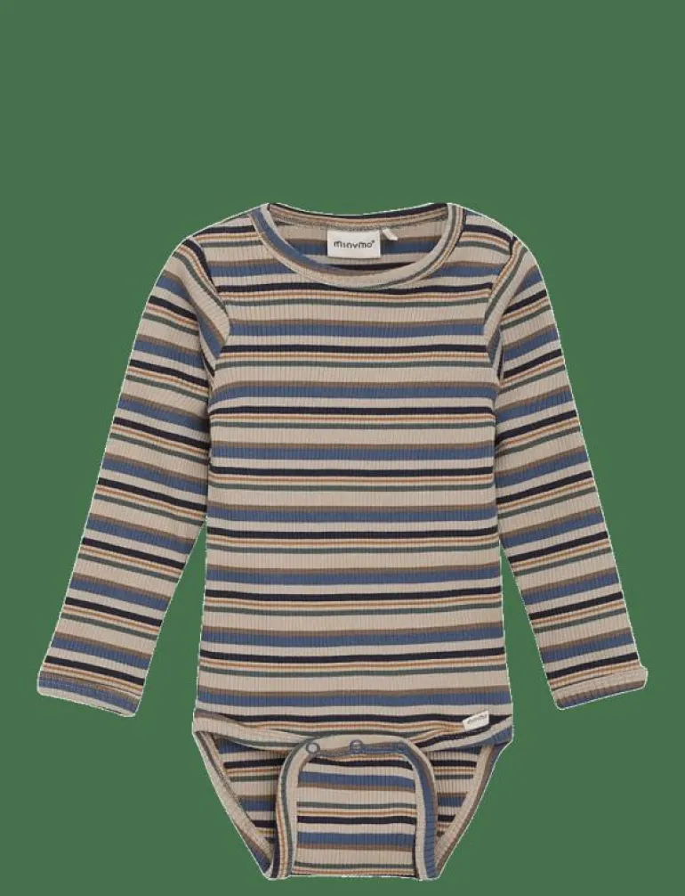 Body LS Y/D Rib - Långärmad body