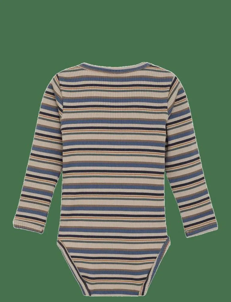 Body LS Y/D Rib - Långärmad body
