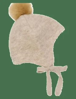 Bonnet Wool Alpaca Pompom - Mössor