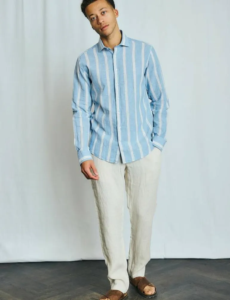 BS Correa Casual Modern Fit Shirt - Linneskjortor