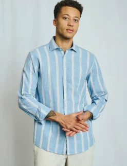 BS Correa Casual Modern Fit Shirt - Linneskjortor
