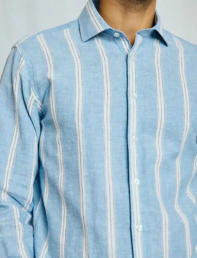 BS Correa Casual Modern Fit Shirt - Linneskjortor