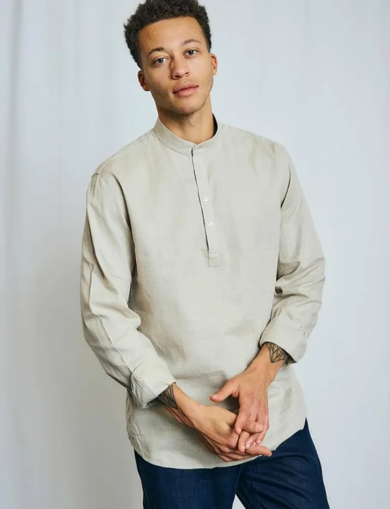 BS Crawford Casual Modern Fit Shirt - Linneskjortor