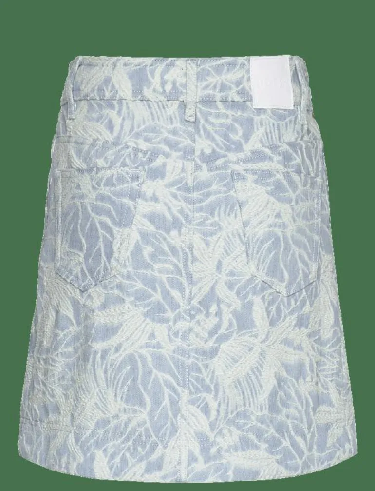 C_DENIM SKIRT MINI - Korta kjolar