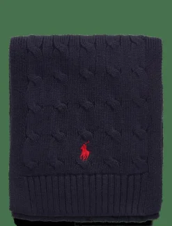 Cable-Knit Cotton Scarf - Halsdukar