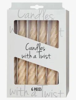 Candles with a Twist - Glitter - Kronljus