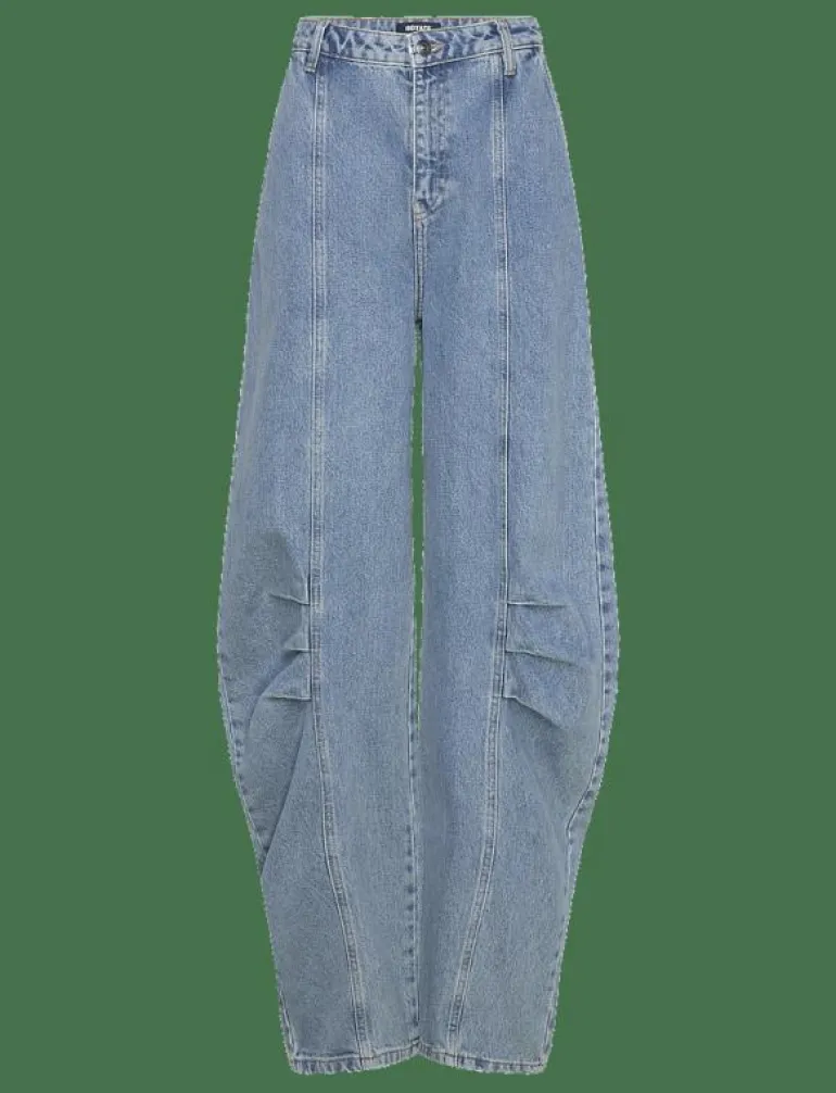 CARGO DENIM PANTS - Cargobyxor
