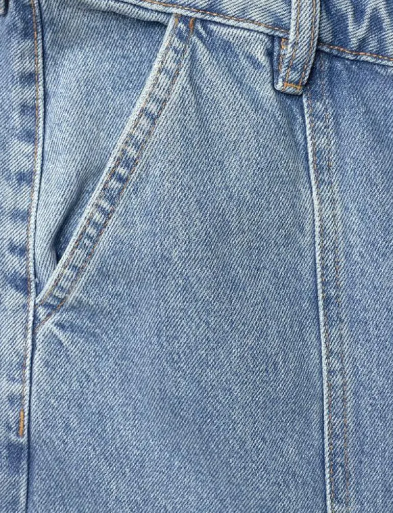 CARGO DENIM PANTS - Cargobyxor
