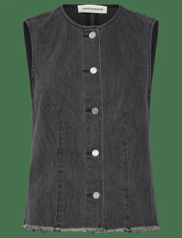 CARLASW VEST - Jeansvästar