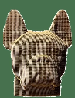 Cartonic 3D Pussel BULLDOG - Träfigurer
