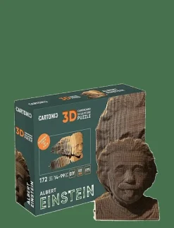 Cartonic 3D Pussel EINSTEIN - Träfigurer
