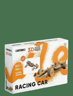 Cartonic 3D Pussel RACERBIL - Träfigurer