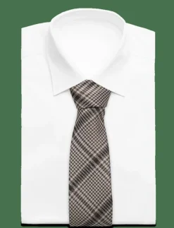 Checked tie 7 cm - Slipsar