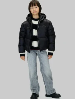 CK LOGO AOP PUFFER JACKET - Dunjackor & fodrade jackor