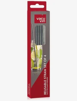 Cocktail sugrör 4-pack - Serveringstillbehör