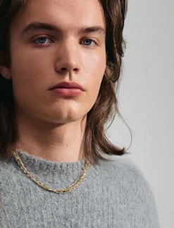 CONNECT necklace gold-plated - Kedjehalsband