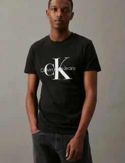 CORE MONOLOGO SLIM TEE - Kortärmad t-shirt