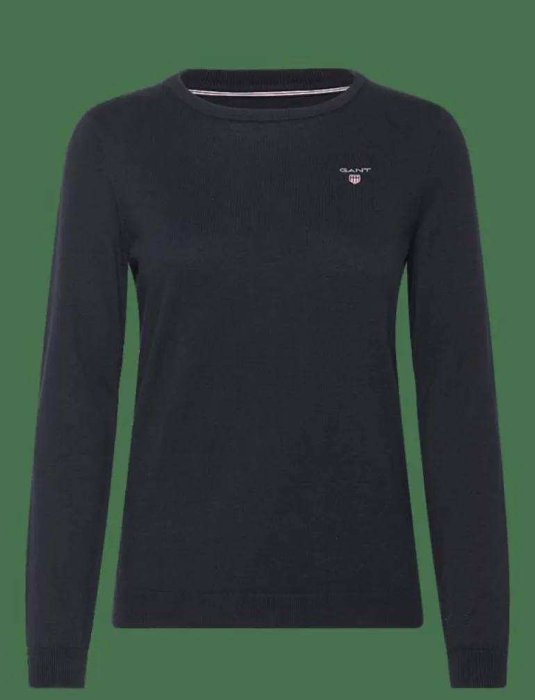 COTTON C-NECK - Stickat