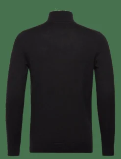 Cotton Merino Quarter Zip Jumper - Stickat