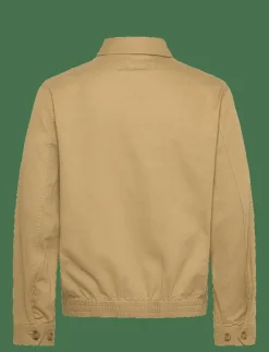 COTTON TWILL JACKET - Tunna jackor