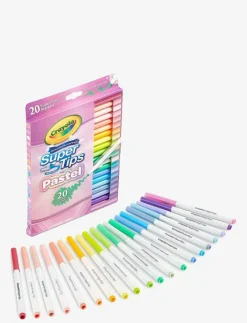 CRAYOLA 20 PASTEL SUPERTIPS - Färgpennor