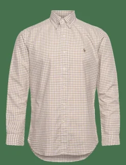 Custom Fit Gingham Oxford Shirt - Oxford-skjortor